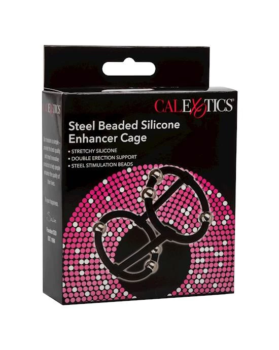 Cal Exotics Steel Beaded Silicone Enhancer Cage - Image 3