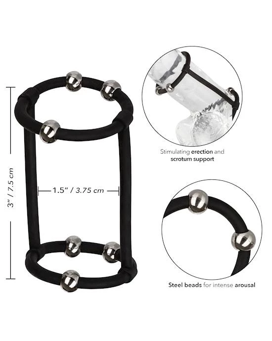 Cal Exotics Steel Beaded Silicone Enhancer Cage - Image 5