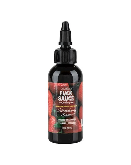Cal Exotics F-sauce Flavoured Water-based Lubricant - Strawberry - 59ml - Strawberry