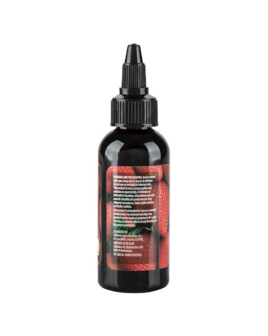 Cal Exotics F-sauce Flavoured Water-based Lubricant - Strawberry - 59ml - Strawberry - Image 4