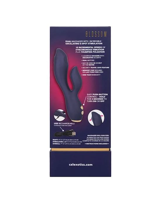 Cal Exotics Chich Blossom Rabbit Vibrator - 7 Inch - Image 4