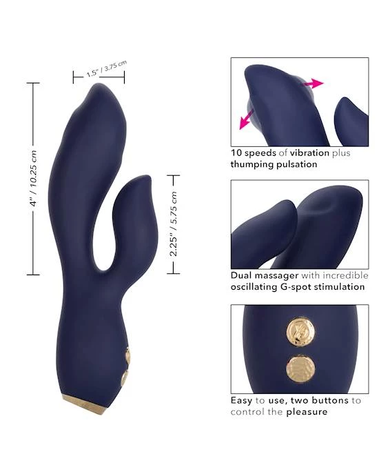 Cal Exotics Chich Blossom Rabbit Vibrator - 7 Inch - Image 5