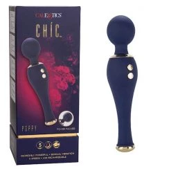 Cal Exotics Chic Poppy Wand Vibrator - 8 Inch