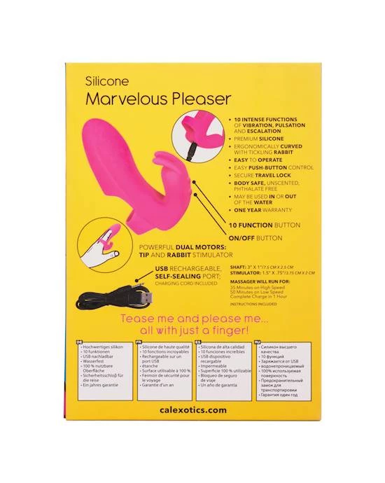 Cal Exotics Mini Marvels Silicone Marvelous Pleaser - Image 4