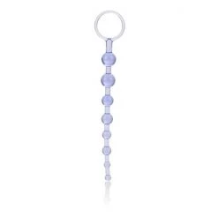 Cal Exotics First Time Love Beads - Purple