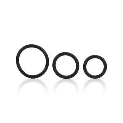 Cal Exotics Rubber Ring Set 3 - Black